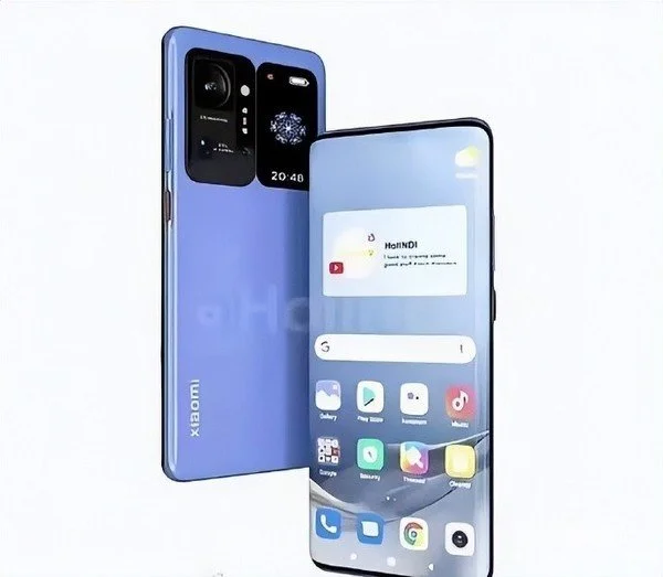 小米MIX 5渲染圖