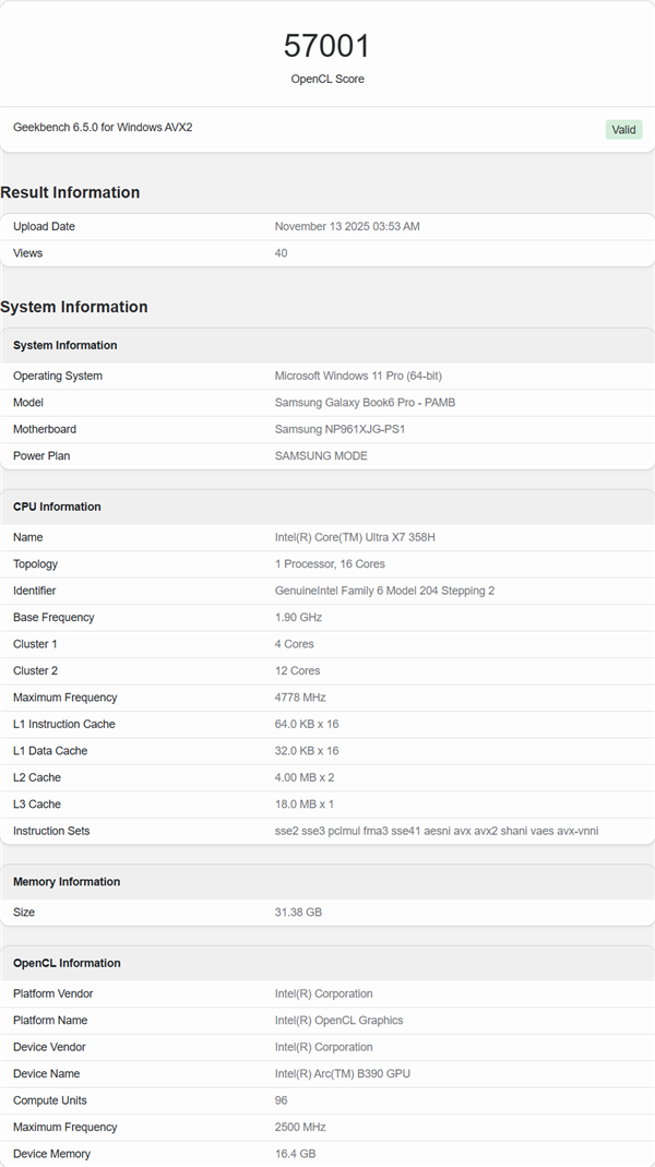 IntelJB390 Xe3@ܷ֣cRTX 3050 TiƄӰஔ